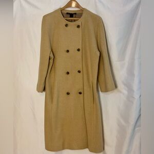 Marc by Marc Jacobs wool angora blend coat in Bamboo Tan size M